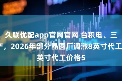 久联优配app官网官网 台积电、三星减产，2026年部分晶圆厂调涨8英寸代工价格5